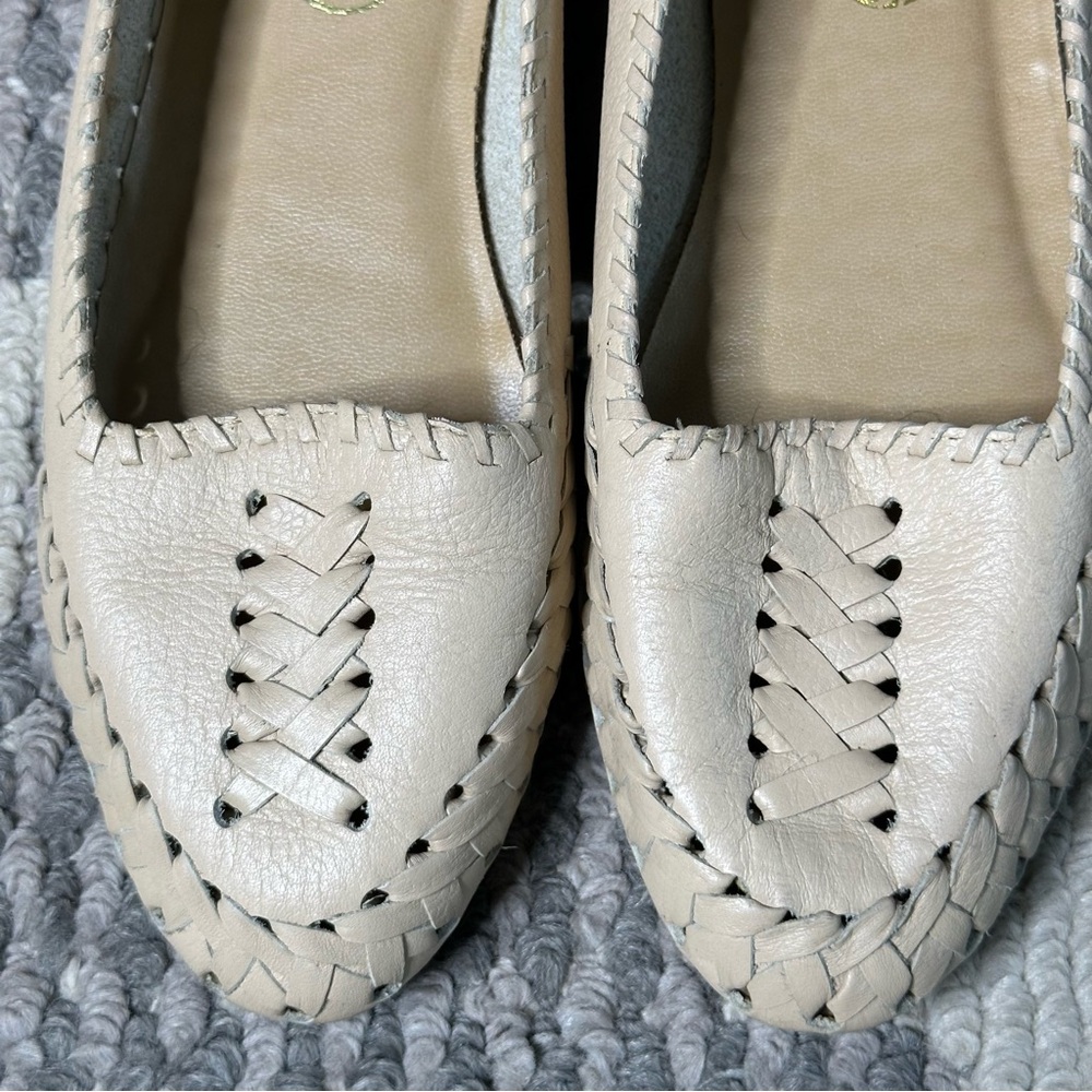Vintage Braided Leather Flats - Picture 5 of 7